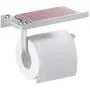 Fashion Toilet Roll Paper Rack Aluminum Wall-Mounted Mobile Phone Holder Bathroom Accessories Fashion Toilet Roll Paper Rack Aluminum Wall-Mounted Mobile Phone Holder Bathroom Accessories