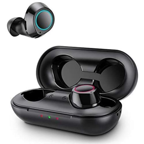 Wireless Earbuds for iPhone, Bluetooth 5.0 True Wireless Bluetooth Earbuds, with bass 3D Stereo Sound Wireless Headphones, Auto Pairing Bluetooth Headset (Black)