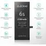 ELECKING 2300mAh Battery Replacement Compatible with iPhone 6S, High Capacity Replacement Li-ion Battery (for IP6S Only) with Professional Repair Tool Kits, Adhesive Strips and Instruction ELECKING 2300mAh Battery Replacement Compatible with iPhone 6S, High Capacity Replacement Li-ion Battery (for IP6S Only) with Professional Repair Tool Kits, Adhesive Strips and Instruction