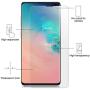 [2 Pack] Galaxy S10 Plus Privacy/HD Screen Protector, Anti-Spy Flexibel Film TPU Screen Protector for Galaxy S10 Plus 6.4 Inch 2020 [Support Fingerprint ID] [Case Friendly] [Full Coverage] - Black