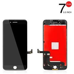 PassionTR iPhone 7 Plus 5.5 Inch Screen Replacement LCD Digitizer Full Assembly in Black