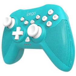 ipega-PG-SW022 Mini Wireless Gamepad Controller for N-Switch /PS3 Galaxy S10/S10+ Galaxy S20 LG Oppo VIVO MI Android Smartphone Tablet with Vibrating six-axis Function (Win 7 and Above) (Light Blue)