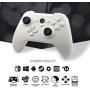 ZD-O Wired Gaming Controller 6 Remappable Multi-Function Buttons for Steam Nintendo Switch,Lapto/PC(Win7-Win10),Android Smartphone Tablet VR TV Box (O-White)