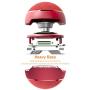 Dual Bluetooth Speakers Blasses Portable Wireless Speaker V4.2 Easy Pairing HiFi Loud Stereo Surround HD Sound Box Speakers Rich Bass TWS Speakers 5W Each for PC Laptop iPhone Samsung Tablets