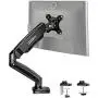 MOUNTPRO Single Monitor Desk Mount - Articulating Gas Spring Monitor Arm, Removable VESA Mount Desk Stand with Clamp and Grommet Base - Fits 13 to 27 Inch LCD Computer Monitors, VESA 75x75, 100x100 MOUNTPRO Single Monitor Desk Mount - Articulating Gas Spring Monitor Arm, Removable VESA Mount Desk Stand with Clamp and Grommet Base - Fits 13 to 27 Inch LCD Computer Monitors, VESA 75x75, 100x100