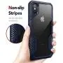 MOBOSI Vanguard Armor Designed for iPhone Xs Max Case, Rugged Cell Phone Cases, Heavy Duty Military Grade Shockproof Drop Protection Cover for iPhone 10xs Max 2018 6.5 Inch (Navy Blue)