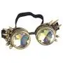 Steampunk Goggles Rainbow Crystal Glass Lens Kaleidoscope Goggles Perfect for Halloween,Cosplay,Photo Prop,Outdoor Sports Steampunk Goggles Rainbow Crystal Glass Lens Kaleidoscope Goggles Perfect for Halloween,Cosplay,Photo Prop,Outdoor Sports
