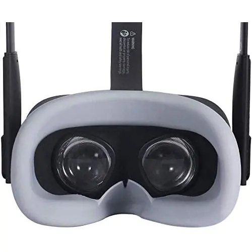 MASiKEN Face Mask for Oculus Quest, Professional Silicone Face Cover, Face Pad Sweatproof Lightproof Washable (Grey) MASiKEN Face Mask for Oculus Quest, Professional Silicone Face Cover, Face Pad Sweatproof Lightproof Washable (Grey)