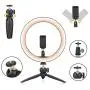 10" Selfie Ring Light with Tripod Stand, Emart Makeup LED Ringlight with Phone Holder and Remote Control for Photography, YouTube Video, Live Stream (3 Light Modes and 10 Brightness Levels) 10" Selfie Ring Light with Tripod Stand, Emart Makeup LED Ringlight with Phone Holder and Remote Control for Photography, YouTube Video, Live Stream (3 Light Modes and 10 Brightness Levels)