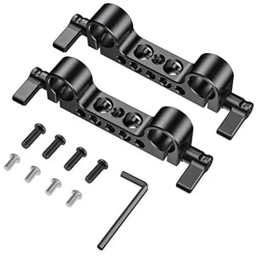 SMALLRIG 15mm Railblock Rod Clamp with 1/4"-20 Thread for 15mm DSLR Camera Cage Shoulder Rig - 2061 SMALLRIG 15mm Railblock Rod Clamp with 1/4"-20 Thread for 15mm DSLR Camera Cage Shoulder Rig - 2061