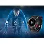 F6 Bluetooth Smart Watch IP68 Waterproof Sport Tracker Watch Outdoor Style Touchscreen with Pedometer, Message Push, Sleep Monitor, Heart Rate, Alarm Clock and Stopwatch (Black + Black)