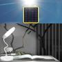 KK.BOL Solar Desk Lamp Three Levels Dimmable Led Table Lamp for Reading Bedside Light Night Light