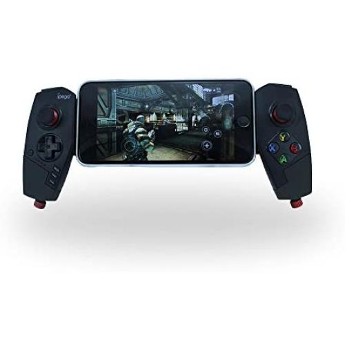 Mobile Game Controller, Mutop Adjustable Wireless Bluetooth Controller Gamepad Bluetooth Joystick Multimedia for Android Phone/Tablet/PC/PS3/Switch - iPega PG-9055 (Renewed)