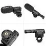 BOYA Compact Shotgun Condenser Microphone for DSLR Cameras, Camcorders, Audio Recorder