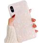Compatible iPhone Xs/X Case for Girls Women, GYZCYQ Cute Phone Case Glitter Pretty Design Protective Shockproof Pearly-Lustre Shell Slim Soft TPU Cover Compatible for iPhone Xs/X Case (Colorful)