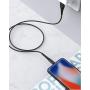 [ Apple MFi Certified ] 10ft iPhone Charging Cord, CABEPOW 2Pack Long Lightning Cable 10 Foot, High Fast/Data Sync iPhone Charger Cable Cord for iPhone 11/11Pro/11Max/XS/XR/XS Max/8/7/6/5S/SE.Black