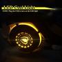Pro Gaming Headset for PC PS4 Xbox One Surround Sound Over-Ear Headphones with Mic LED Light Bass Surround Soft Memory Earmuffs for Computer Laptop Switch Games Kid’s Boy’s Teen’s Gifts