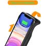 Wireless Charging Battery Case for iPhone 11, Upgraded 6000mAh Portable Protective Charging Case with Qi Wireless Charging for iPhone 11 (6.1 inch) Rechargeable Extended Battery Charger Case (Black)
