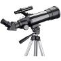 EastPole 70mm Telescope for Beginners and Kids, Refracter Travel Scope for Viewing Moon Stargazing Outdoor Activities, FMC Lens, BAK4 Prism, Tripod and 2019 New Smartphone Mount (MidnightBlack)