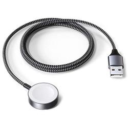 Watch Charger Magnetic Charging Cable for iWatch Wireless Portable Charger Charging Cable Cord Compatible with Apple Watch Series 5 4 3 2 1 Strong Reinforced Durable