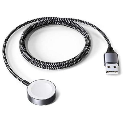 Watch Charger Magnetic Charging Cable for iWatch Wireless Portable Charger Charging Cable Cord Compatible with Apple Watch Series 5 4 3 2 1 Strong Reinforced Durable