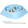 UPSKY Slow Feeder Small Dog Bowls Non Slip Puzzle Bowl Fun Feeder Interactive Bloat Stop Dog Bowl Anti-Choking Dog Bowl