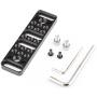 CAMVATE Multi-Function Mounting Plate Cheese Plate with 1/4"-20 and 3/8"-16 Connections