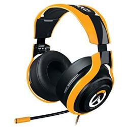 Razer Overwatch ManOWar Tournament Edition: In-Line Audio Control - Unidirectional Retractable Mic - Rotating Ear Cups - Gaming Headset Works with PC, PS4, Xbox One, Switch, & Mobile Devices