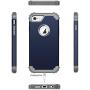 BENTOBEN iPhone 6S Case, iPhone 6 Case,3 in 1 Shockproof Hybrid Hard PC Cover Soft Silicone Bumper Heavy Duty Rugged Anti-Scratch Non-Slip Protective Case for iPhone 6/6S (4.7 inch),Navy Blue & Gray