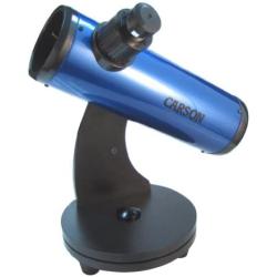 Carson SkySeeker Newtonian Reflector Telescope with Dobsonian Mount, 15-37.5X, Blue (JC-200)