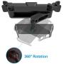 Car Headrest Tablet Mount - Tryone Stretchable Tablet Headrest Holder Compatible with Smartphones/Tablets/Switch 4"-10.6", Headrest Posts Width 4.7in-5.9in
