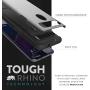 TUDIA Merge Designed for TCL 10L Case/TCL 10 Lite Case, Rugged Slim Dual Layer Protective Phone Case for TCL 10L / TCL 10 Lite (Metallic Slate)