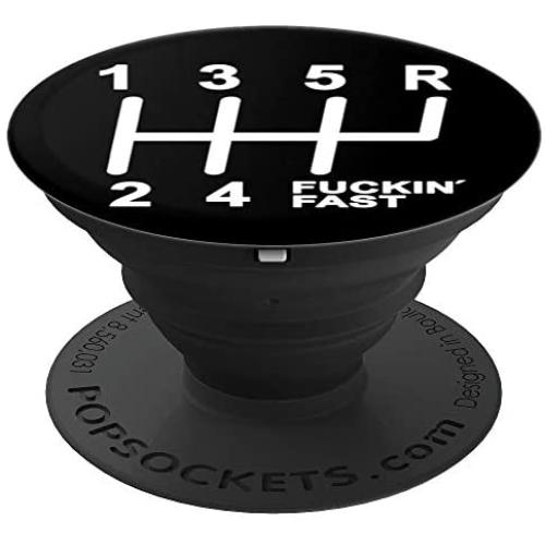 Car Lover Mechanic Gifts Guy Gifts Car Racing Gear Shifter PopSockets Grip and Stand for Phones and Tablets