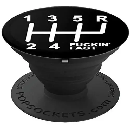 Car Lover Mechanic Gifts Guy Gifts Car Racing Gear Shifter PopSockets Grip and Stand for Phones and Tablets