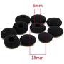 AIRSN 20 Pack Replacement Ear Foam for 18mm Earpiece,Headphone,Two Way Radio Walkie Talkie Earpiece
