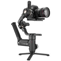 Zhiyun Crane 3S E 3-Axis Handheld Gimbal Stabilizer for DSLR, Mirrorless Cameras and and Camcorder, Max 6.5kg Payload, Extendable Roll Axis, 12 Hours or Longer Continuous Uptime, DC-in (E Package)