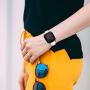 TSAAGAN Pattern Printed Slim Silicone Band Compatible with Fitbit Versa 2/Versa/Versa Lite, Fadeless Floral Thin Replacement Strap Wristband for Fitbit Versa 2 Smart Watch (Small, Marble)