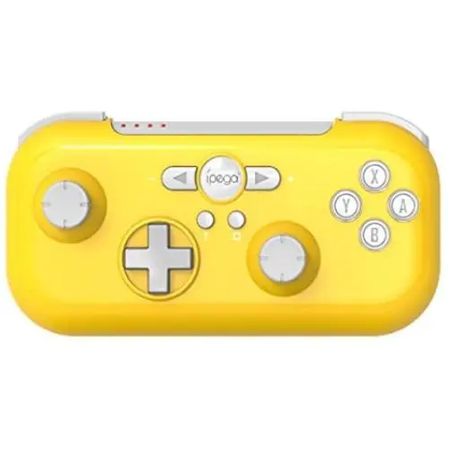 ipega-PG-SW021 Mini Wireless Gamepad Controller for N-Switch /PS3 Galaxy S10/S10+ Galaxy S20 LG Oppo VIVO MI Android Smartphone Tablet with Vibrating six-axis Function (Win 7 and Above) (Yellow) ipega-PG-SW021 Mini Wireless Gamepad Controller for N-Switch /PS3 Galaxy S10/S10+ Galaxy S20 LG Oppo VIVO MI Android Smartphone Tablet with Vibrating six-axis Function (Win 7 and Above) (Yellow)