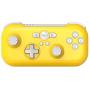 ipega-PG-SW021 Mini Wireless Gamepad Controller for N-Switch /PS3 Galaxy S10/S10+ Galaxy S20 LG Oppo VIVO MI Android Smartphone Tablet with Vibrating six-axis Function (Win 7 and Above) (Yellow)