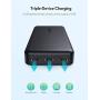 Portable Charger RAVPower 22000mAh Power Bank External Battery Pack with 5.8A Output 3 iSmart USB Ports Compatible with iPhone 11 Pro Max 8 X XS Samsung Galaxy S10 Note10