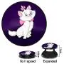 Cell Phone Finger Stand Holder, Aristocats Marie cat Pink Grip Foldable Phone Mount Expanding Kickstand Compatible with All Tablets and Smartphones Cell Phone Finger Stand Holder, Aristocats Marie cat Pink Grip Foldable Phone Mount Expanding Kickstand Compatible with All Tablets and Smartphones
