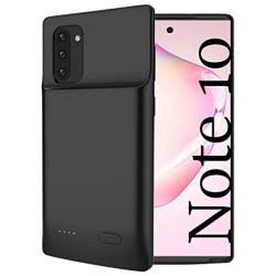 Beseller Upgrade Battery Case for Galaxy Note 10, 5000mAh External Battery Charger Rechargeable Battery Pack Protective Case for Samsung Note 10 (Black)
