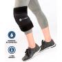 ActiveWrap Knee Ice Pack Wrap for Knee Pain ACL Injuries with Reusable Hot Cold Packs - Small/Medium
