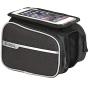 QLBF Bike Saddle Bicycle Seat Bag Water Resistant Bike Frame Bags, Bicycle Storage bags Bike Outdoor Seat Saddle Bag Waterproof Front Beam Bag Mountain Bike Bag Mobile Phone Bag Equipment Accessories