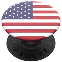 PopSockets: PopGrip with Swappable Top for Phones and Tablets - American Flag