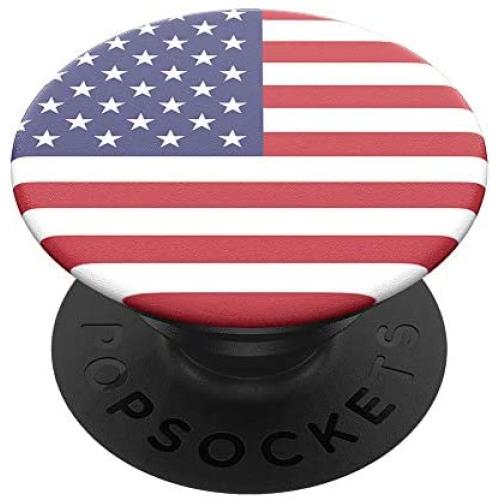 PopSockets: PopGrip with Swappable Top for Phones and Tablets - American Flag PopSockets: PopGrip with Swappable Top for Phones and Tablets - American Flag