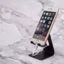 Eaglcter Adjustable Cell Phone Stand Aluminum Alloy Stable Phone Holder for Desk, Compatible with Mobile Phone/iPad (Black) Eaglcter Adjustable Cell Phone Stand Aluminum Alloy Stable Phone Holder for Desk, Compatible with Mobile Phone/iPad (Black)