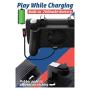 Mobile Game Controller Gamepad with Power Bank Portable Cooling Fan for Call of Duty PUBG Fortnite L1R1 Aim and Shoot Trigger Joystick for iPhone iOS Android Phone Grip Handle [2000mAh Version]
