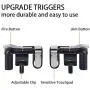 XuBa Gamepad for Knives Out PUBG Mobile Phone Shoot Game Controller L1R1 Shooter Trigger Fire Button 3 in 1 for iOS Android