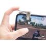 ZHUOTOP Phone Game Trigger Mobile Game Joystick Mobile Game Button Aim Key Controller 1pair Transparent